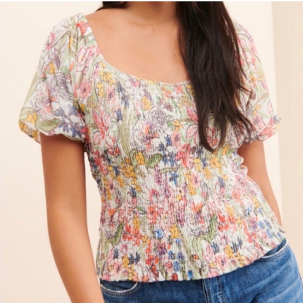 Anthropologie floral top